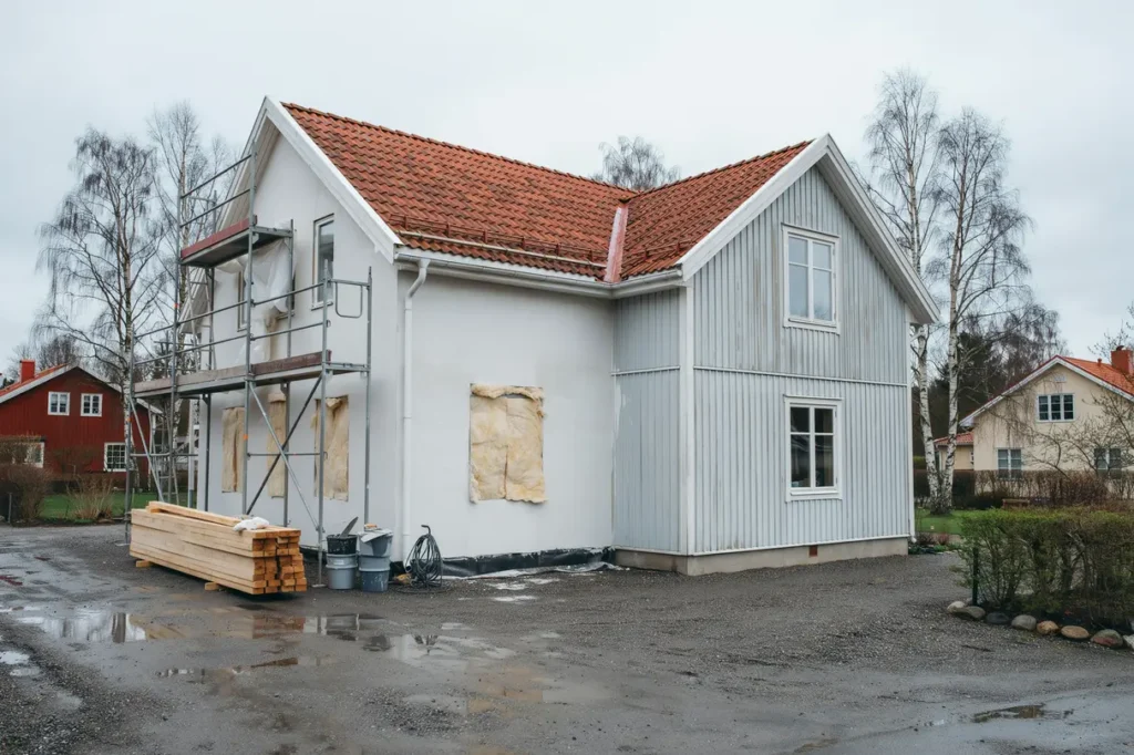 fasadrenovering f r villa gare puts panel till ggsisolering och vanliga misstag att undvika