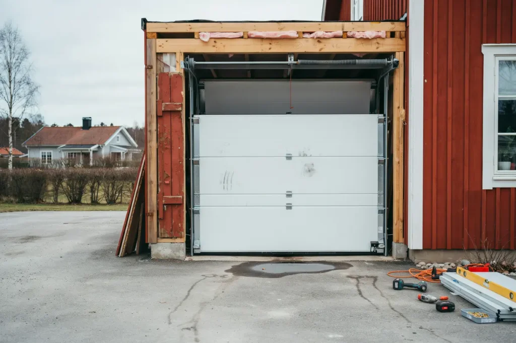 s lyckas du med garageportbyte m tt isolering s kerhet och kostnader f r svenska villa gare