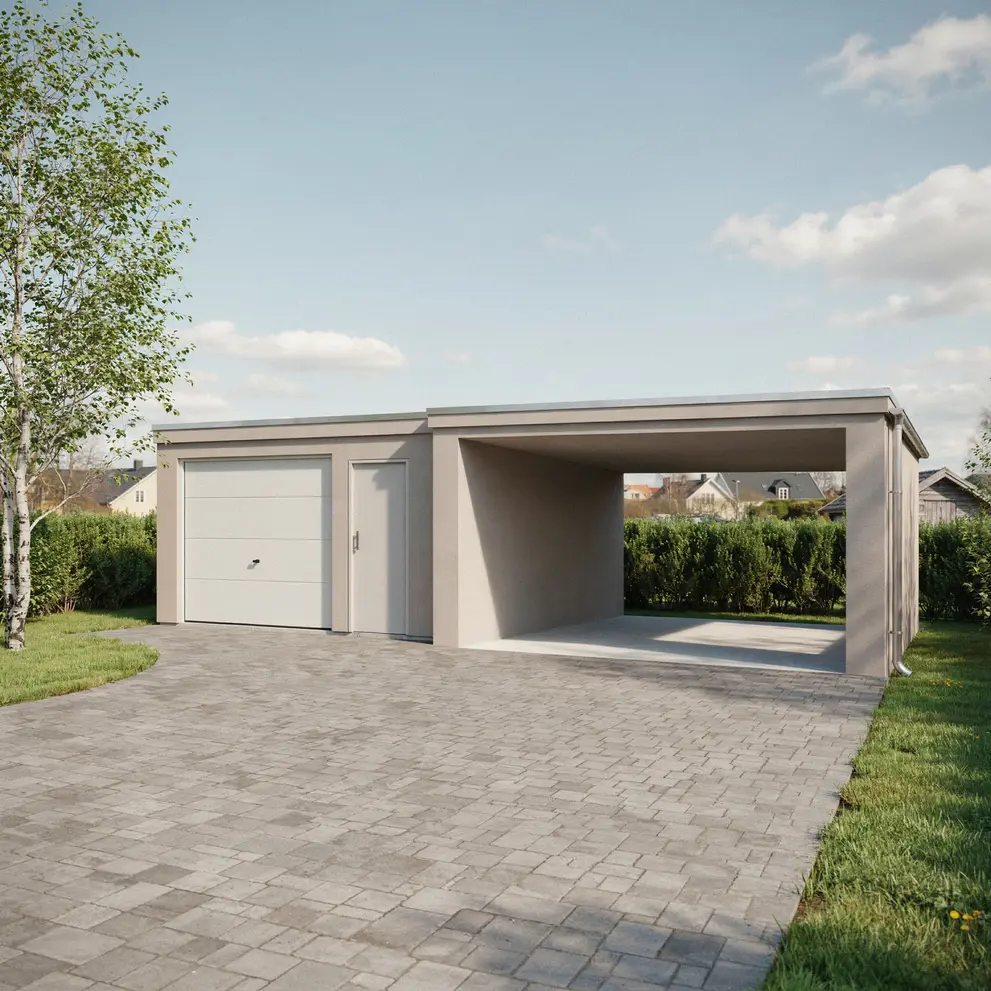 bygga carport garage akers styckebruk strangnas sormland